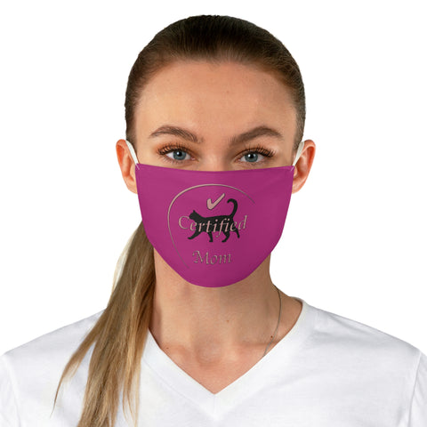 Cat Mom Fabric Face Mask