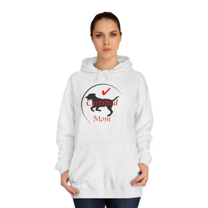 Dog Mom Unisex College Hoodie