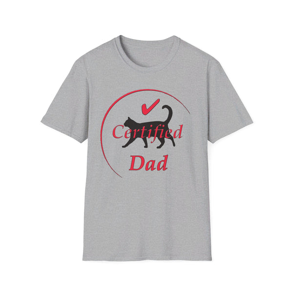 Cat Dad Unisex Softstyle T-Shirt