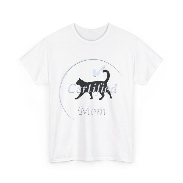 Cat Mom Unisex Heavy Cotton Tee