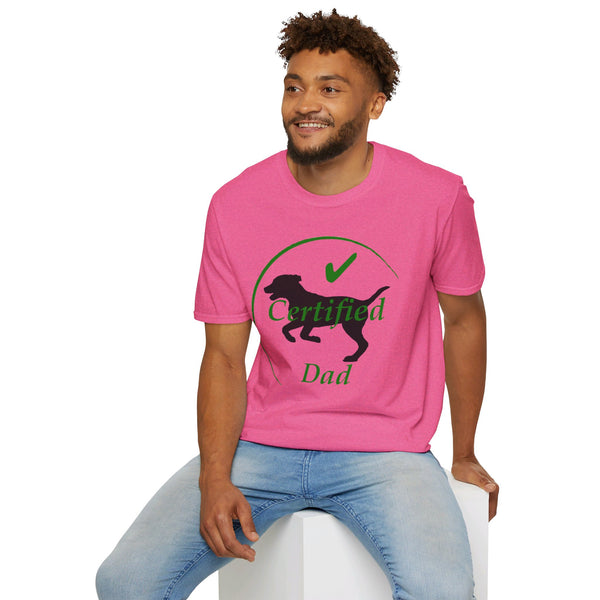 Dog Dad Unisex Softstyle T-Shirt