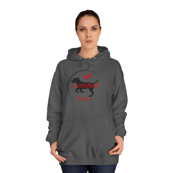 Dog Mom Unisex College Hoodie