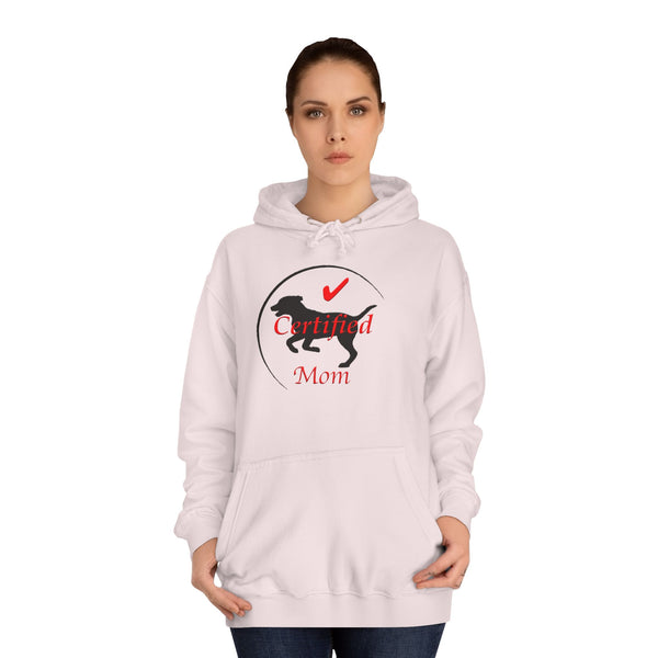 Dog Mom Unisex College Hoodie