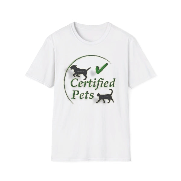 Certified Pets Unisex Softstyle T-Shirt