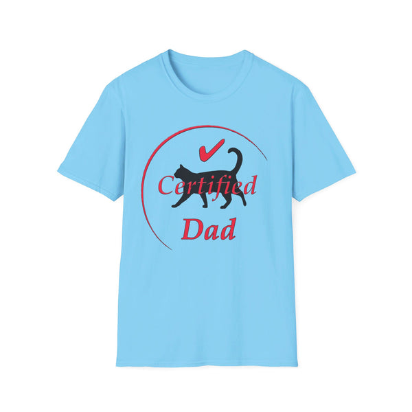 Cat Dad Unisex Softstyle T-Shirt