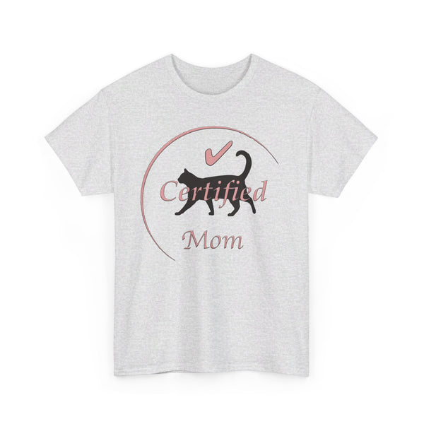 Cat Mom Unisex Heavy Cotton Tee