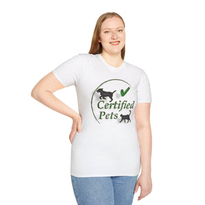 Certified Pets Unisex Softstyle T-Shirt