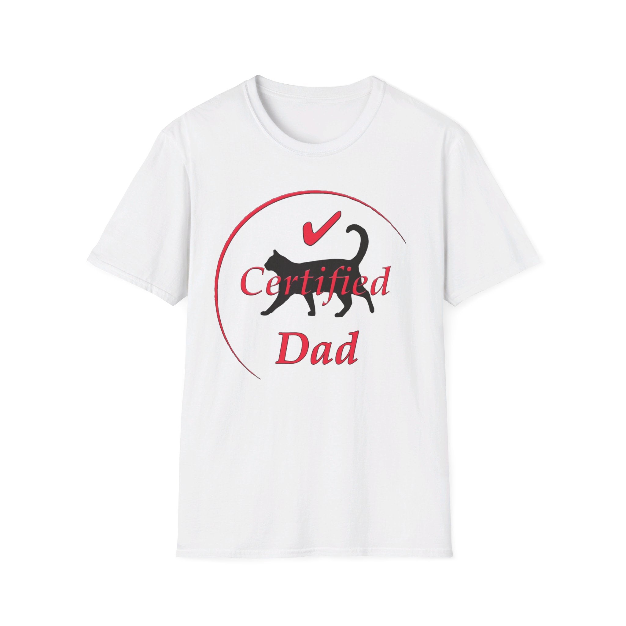 Cat Dad Unisex Softstyle T-Shirt