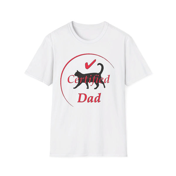 Cat Dad Unisex Softstyle T-Shirt