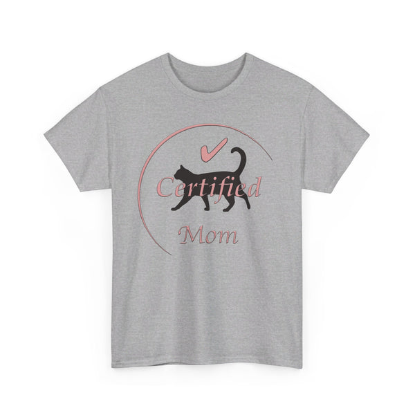 Cat Mom Unisex Heavy Cotton Tee