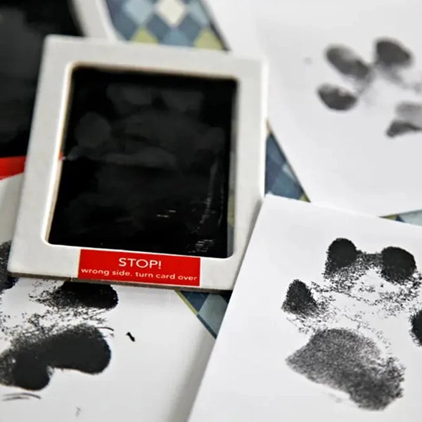 Dog & Cat Paw Print Ink Set Pad Baby Handprints Safe Non-toxic Easy To Clean Pet Souvenirs