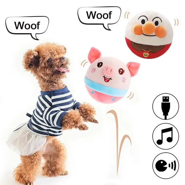 Bouncing Dog Toys Self-Moving Toys For Indoor Playing