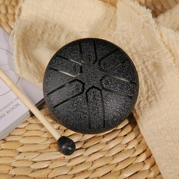 6 Notes Mini Rain Drum for Yoga Meditation Hand Drums Instrument