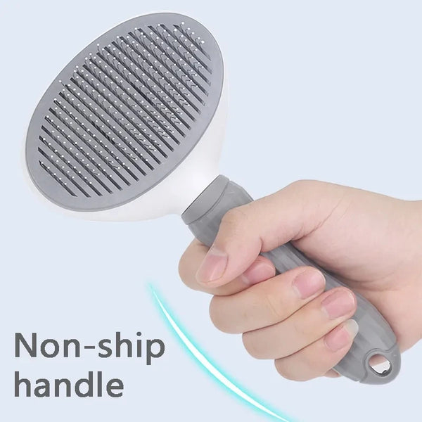 Self-cleaning Pet Hair Remover Comb For Cat Grooming