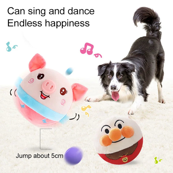 Bouncing Dog Toys Self-Moving Toys For Indoor Playing