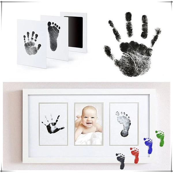 Dog & Cat Paw Print Ink Set Pad Baby Handprints Safe Non-toxic Easy To Clean Pet Souvenirs