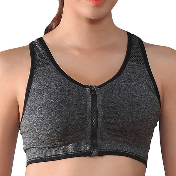 Breathable Yoga Tank Top Wire free Fitness Sports Bra