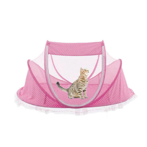 Portable Folding Cat House Pet Playpen Or Cat Kennel