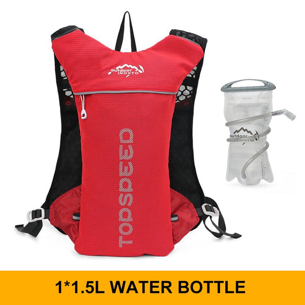 Trail running-ultra-light 5L backpack, running hydration vest, marathon,  2L Water Bag