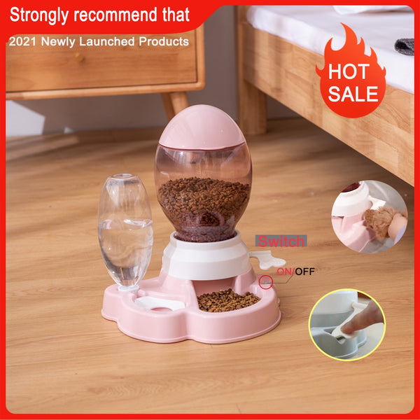 4 Style Bowl For Dog Or Cats Automatic Feeder And Drinking Fountain