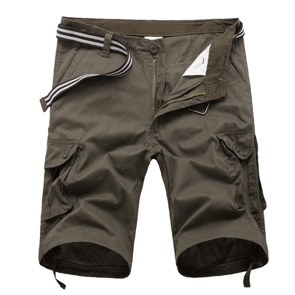 Camouflage Camo Cargo Shorts for Men Casual Cotton Multi-Pocket Loose Shorts Army Military Tactical Shorts