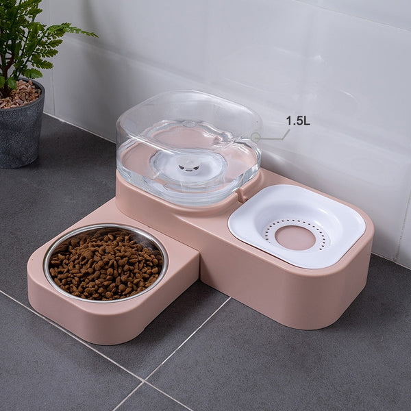 4 Style Bowl For Dog Or Cats Automatic Feeder And Drinking Fountain