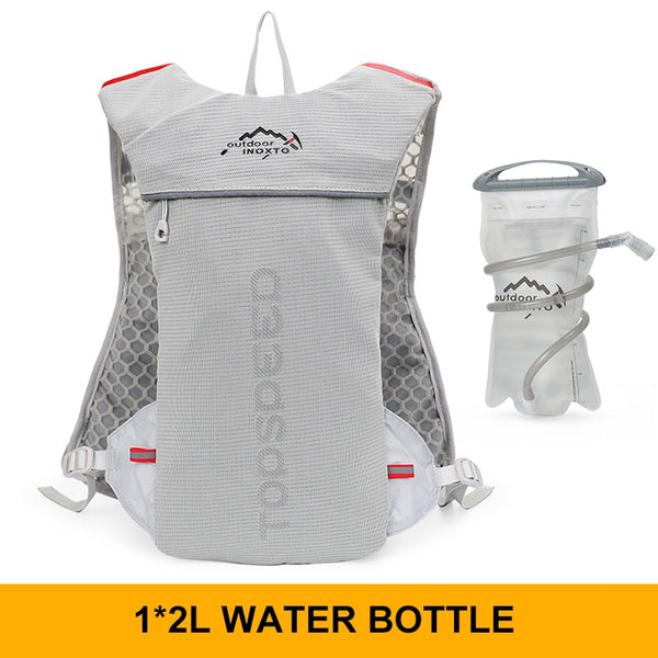 Trail running-ultra-light 5L backpack, running hydration vest, marathon,  2L Water Bag