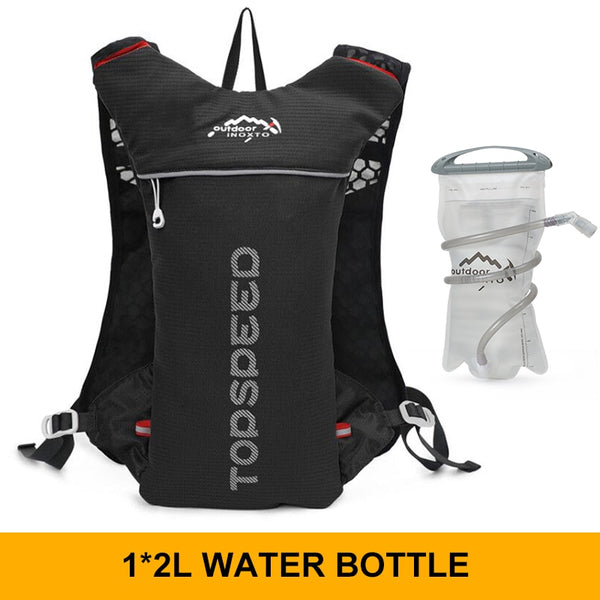 Trail running-ultra-light 5L backpack, running hydration vest, marathon,  2L Water Bag