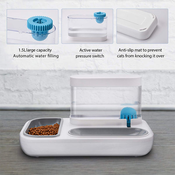 4 Style Bowl For Dog Or Cats Automatic Feeder And Drinking Fountain