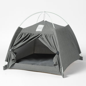 Portable Folding Pet Tent For Cats And Small Dogs Indoor Or Outdoor Cozy Cave