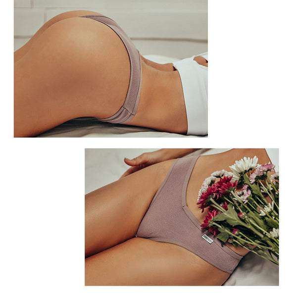 FINETOO Cotton Brazilian Panties Women Sexy V Waist G-String Underwear Female T-back Underpants M-XL Lady Bikini Panty 3Pcs/set