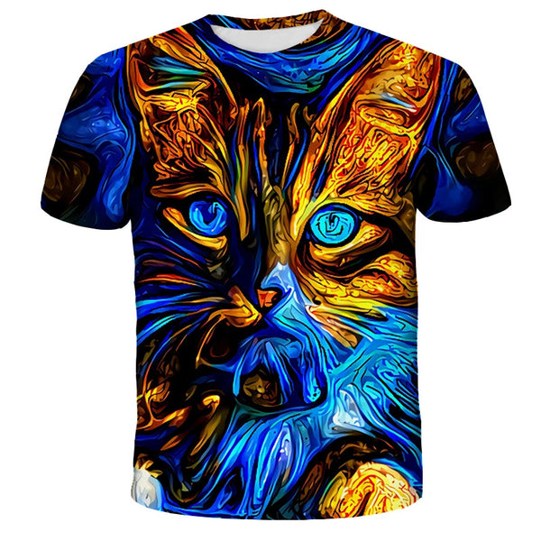 3D Print Animal T-shirts For Men and Women