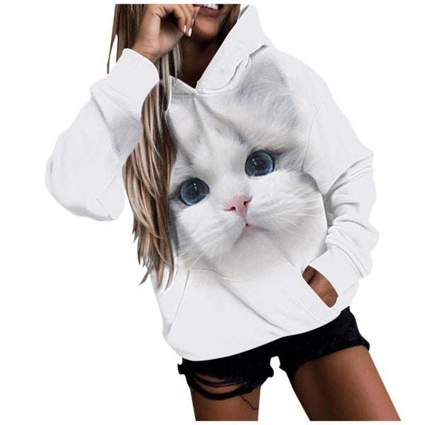 Cat discount pocket sweater