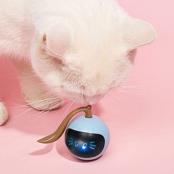 Interactive Smart Cat Toy USB Electric Automatic Jumping Ball