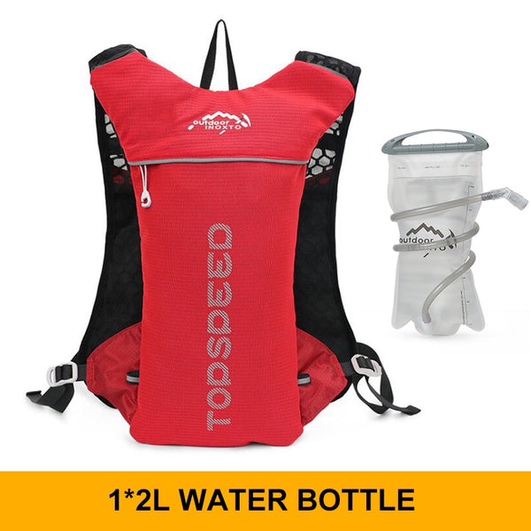 Trail running-ultra-light 5L backpack, running hydration vest, marathon,  2L Water Bag