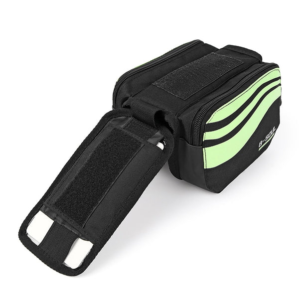 Bicycle Front Touch Screen Phone Bag MTB Road Bike Cycling Mobile Bag Cycle Front Bag 5.7 inch Cellphone Bag Bicycle Accessories