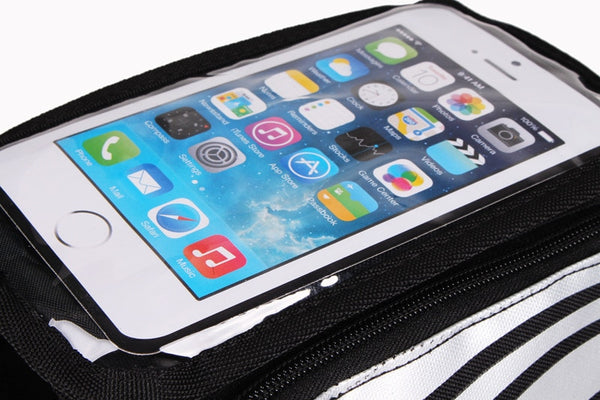 Bicycle Front Touch Screen Phone Bag MTB Road Bike Cycling Mobile Bag Cycle Front Bag 5.7 inch Cellphone Bag Bicycle Accessories