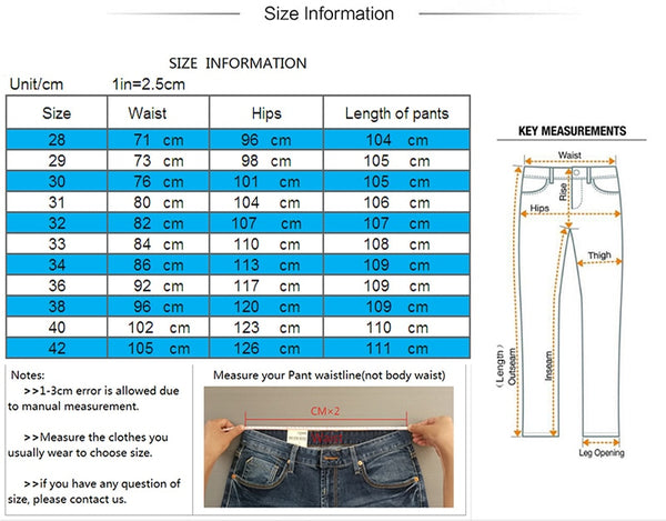 Jeans Men Male Jean Homme Mens Men'S Classic Fashions Pants Denim Biker Pant Slim Fit Baggy Straight Trousers Designer Ripped