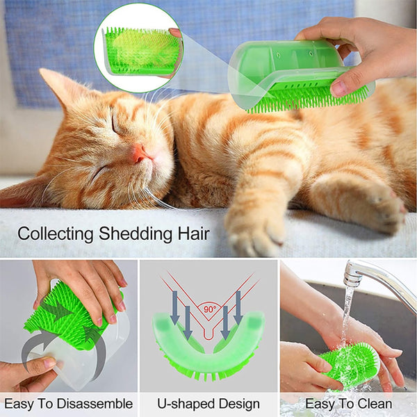 Massager for Cats Hair Removal Brush Or Grooming