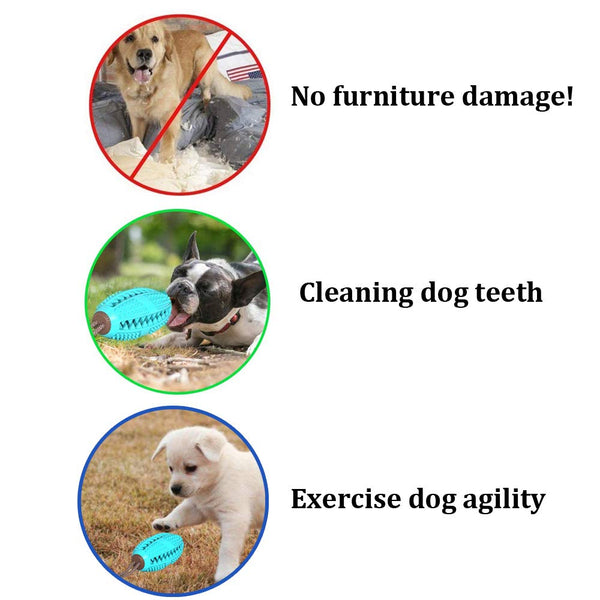 Dog Toys Silicon Suction Cup Tug Interactive Dog Ball Tooth Cleaning Feeding Supplies