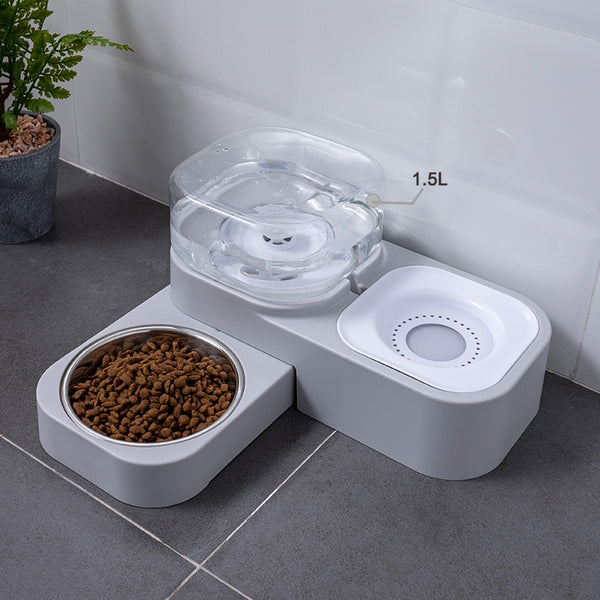 4 Style Bowl For Dog Or Cats Automatic Feeder And Drinking Fountain