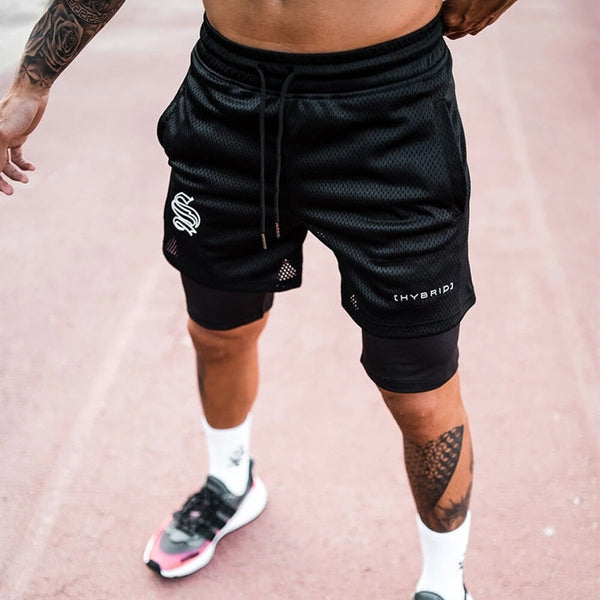 Men's Running Shorts Gym Training Quick-drying Bodybuilding Casual Shorts