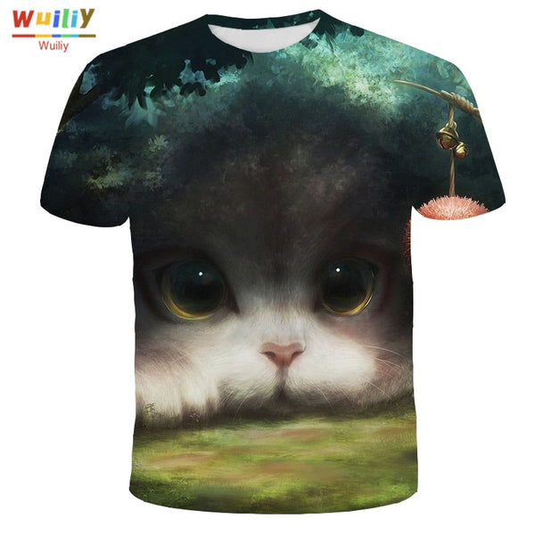 3D Print Animal T-shirts For Men and Women