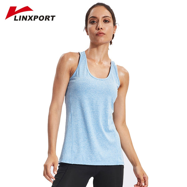 Female Sport Tops Sleeveless Yoga Shirt Exercise Workout T-Shirts Women Running Singlets Sexy Gym Clothing Jogging Tights Blouse