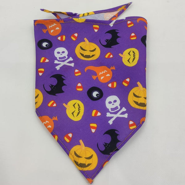 Cross-border Amazon Halloween pet bib pet scarf pet triangle scarf dog bib cat dog scarf