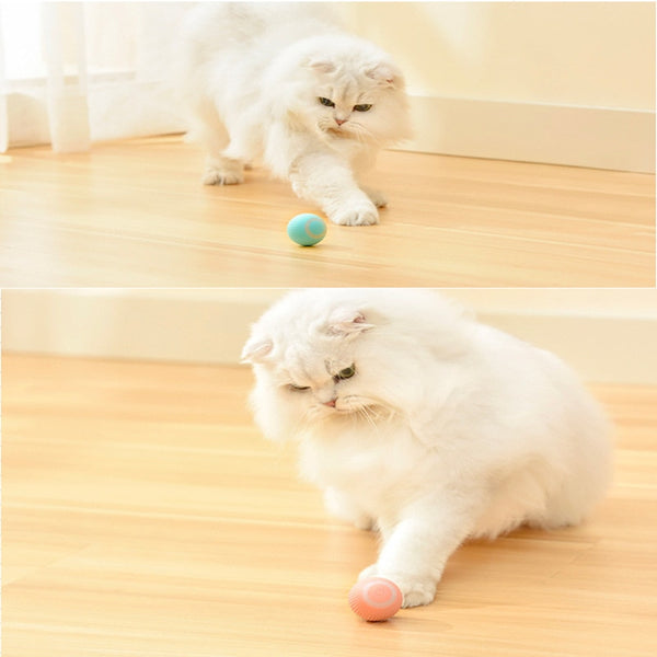 Electric Ball Cat Toy Automatic Rolling Interactive Playing