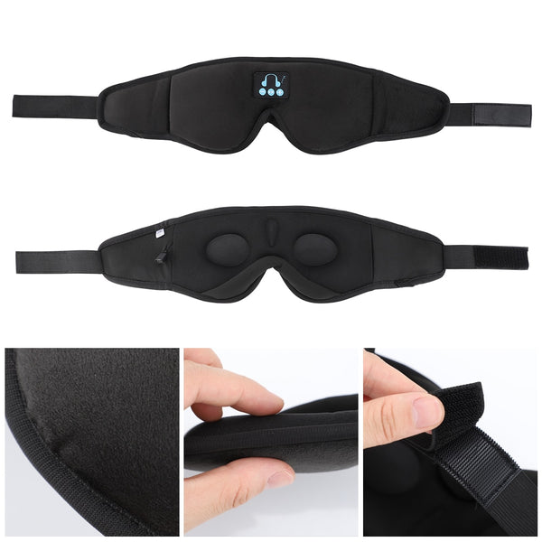 3D Wireless Music Headphone Smart Eye Mask Bluetooth Headset