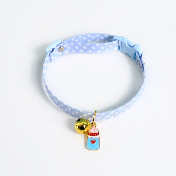 1 Pcs Adjustable Kitten Cartoon Collar Cat Bells