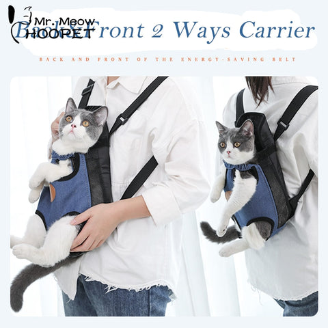 Cat Carrier Travel Bag Breathable Cat Carrier