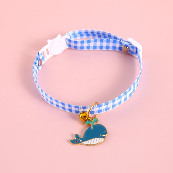 1 Pcs Adjustable Kitten Cartoon Collar Cat Bells